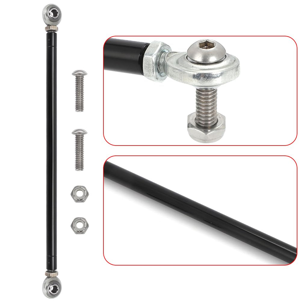 MotoQueen universal fit throttle linkage adapts to diverse car setups.
