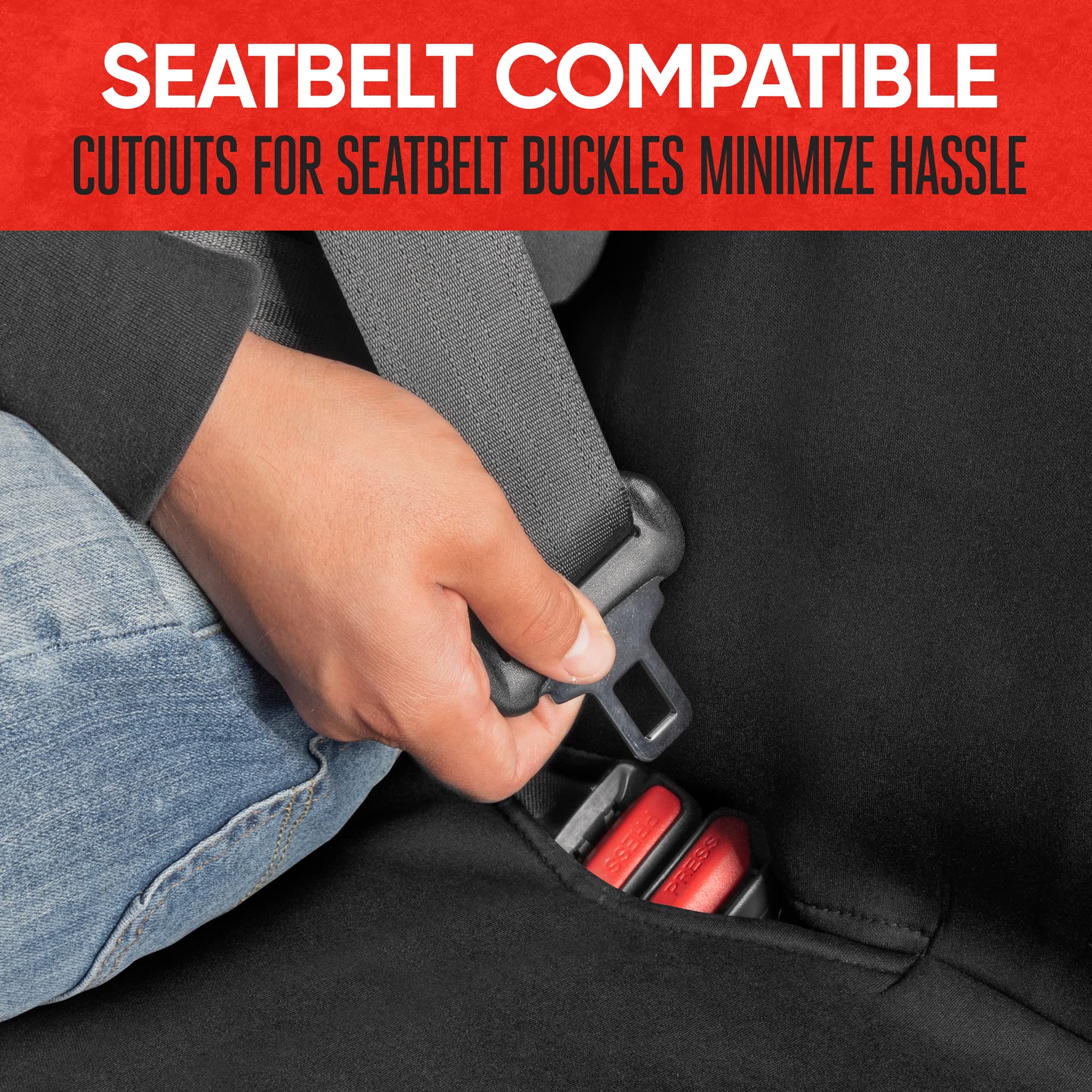 Motor Trend AquaShield quick installation guide showing step by step setup