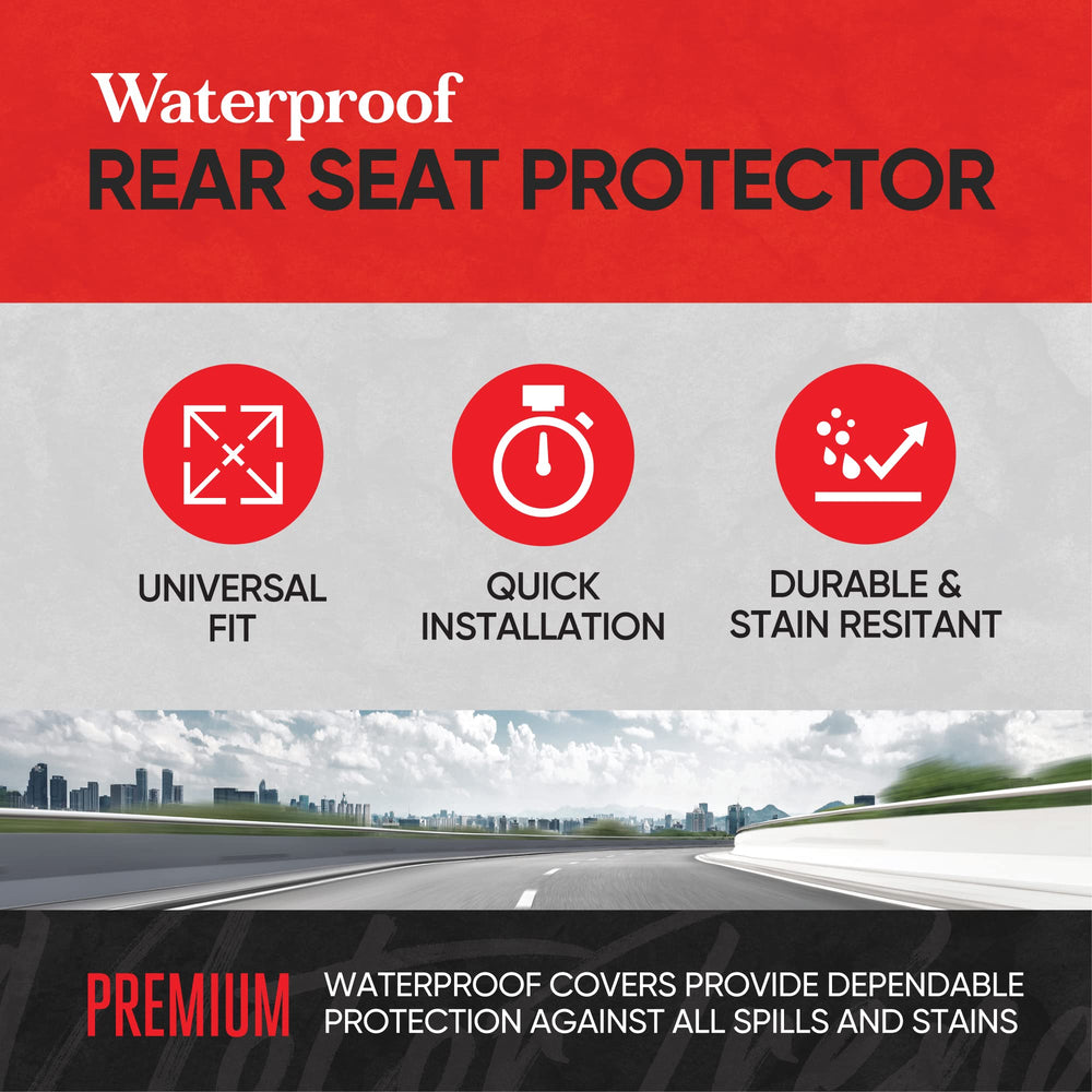 Motor Trend AquaShield neoprene lining close up highlights durability and waterproofing