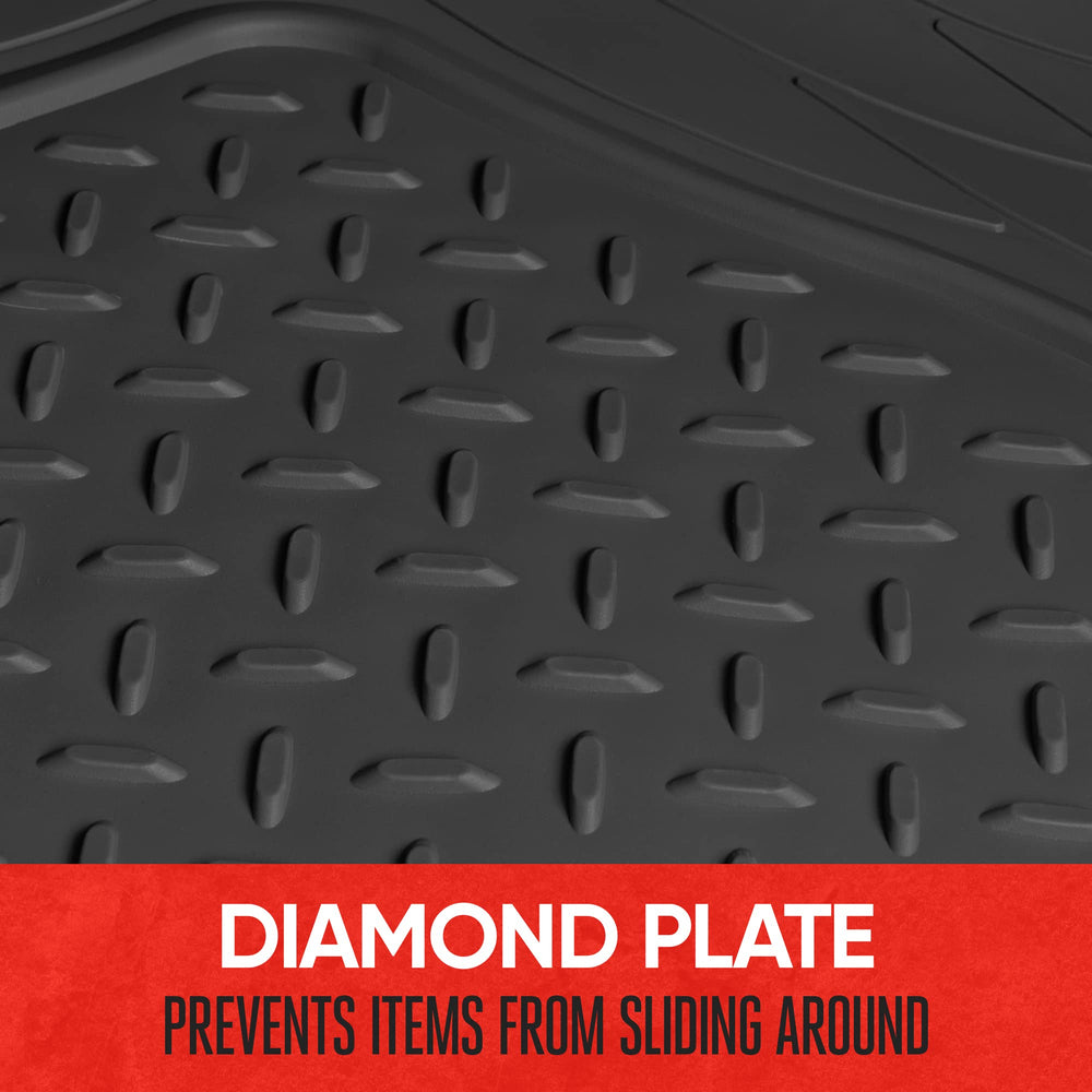 Motor Trend easy-clean cargo mat simple to wipe down after dirt or spills
