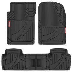 Motor Trend FlexTough front mats provide universal fit and rugged protection.