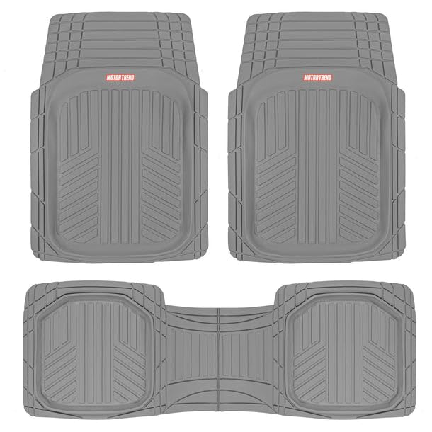 Motor Trend FlexToughXL front mats with precise fit and rugged protection.