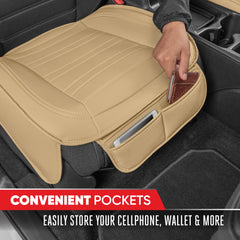 Motor Trend front-pocket storage seat cover adds convenient space