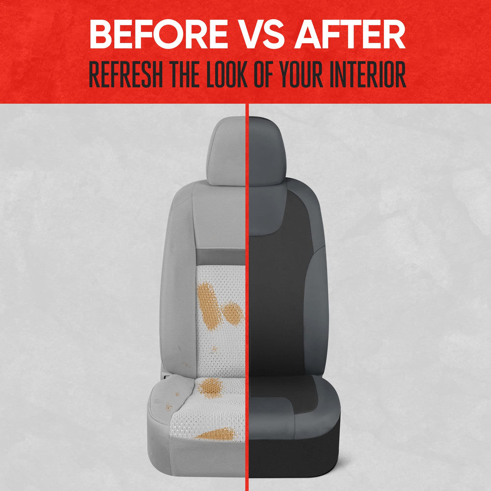 Motor Trend modern interior seat covers enhance cabin style without bulk.