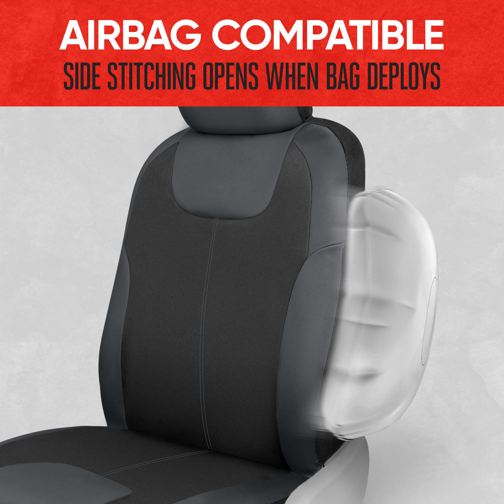 Motor Trend pet-friendly seat cover guards against fur and accidents on trips.