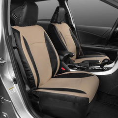 Motor Trend removable headrest-compatible seat cover for easy installation.