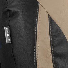 Motor Trend soft microfiber leather feel adds luxury and comfort.
