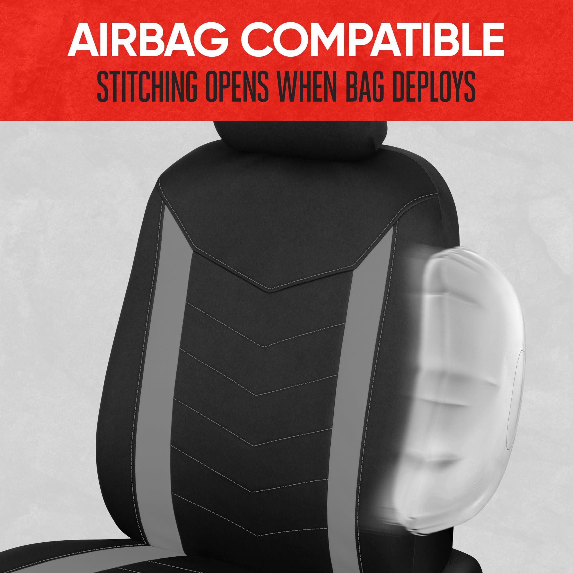 Motor Trend SpillGuard front-seat cover is easy to wipe clean for quick maintenance.