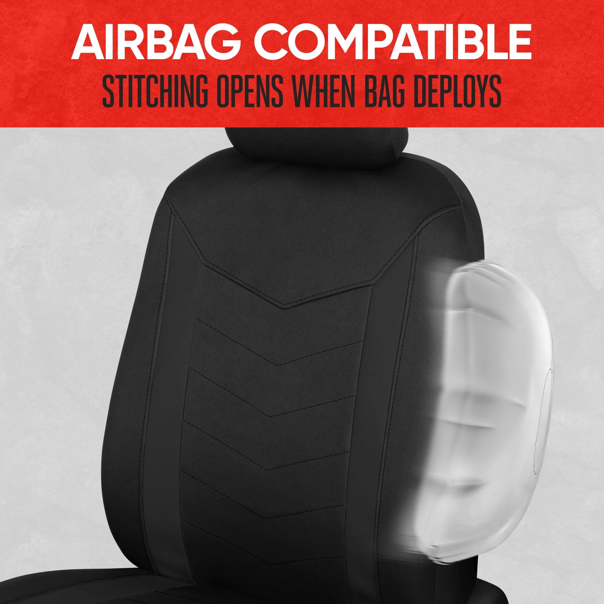 Motor Trend SpillGuard2 dirt and hair resistant seat cover in use