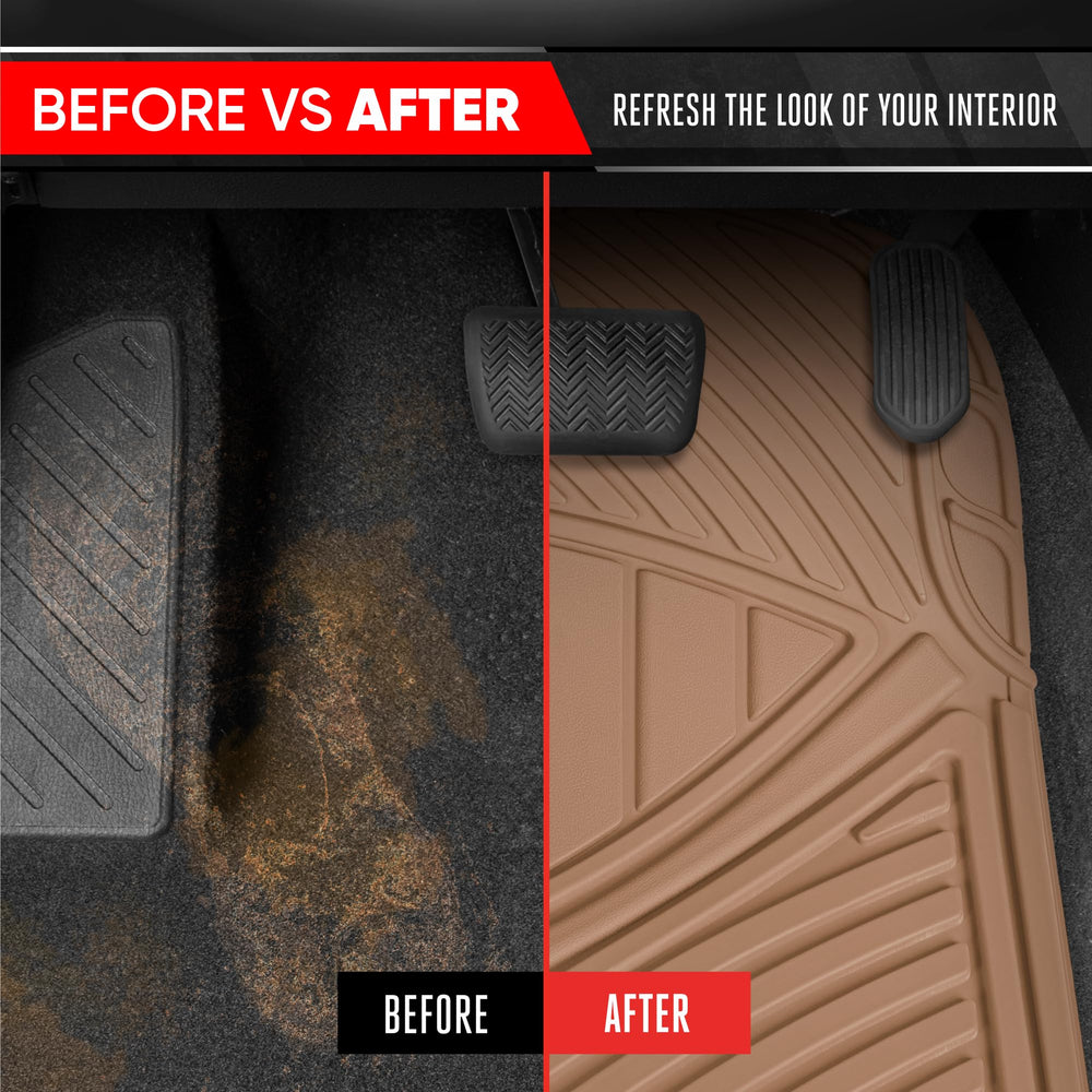 Motor Trend trim-to-fit option shown for snug easy installation.