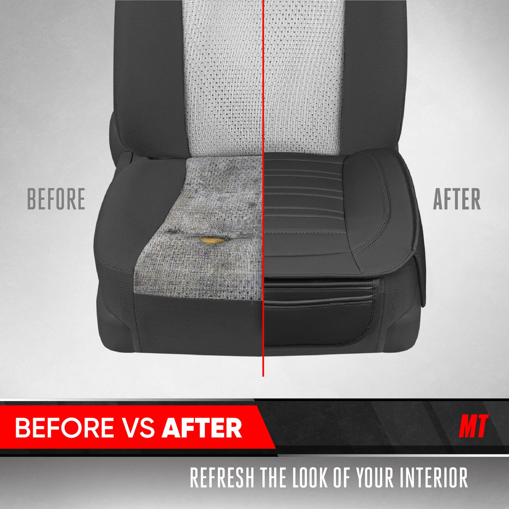 Motor Trend waterproof surface is easy to wipe clean after spills