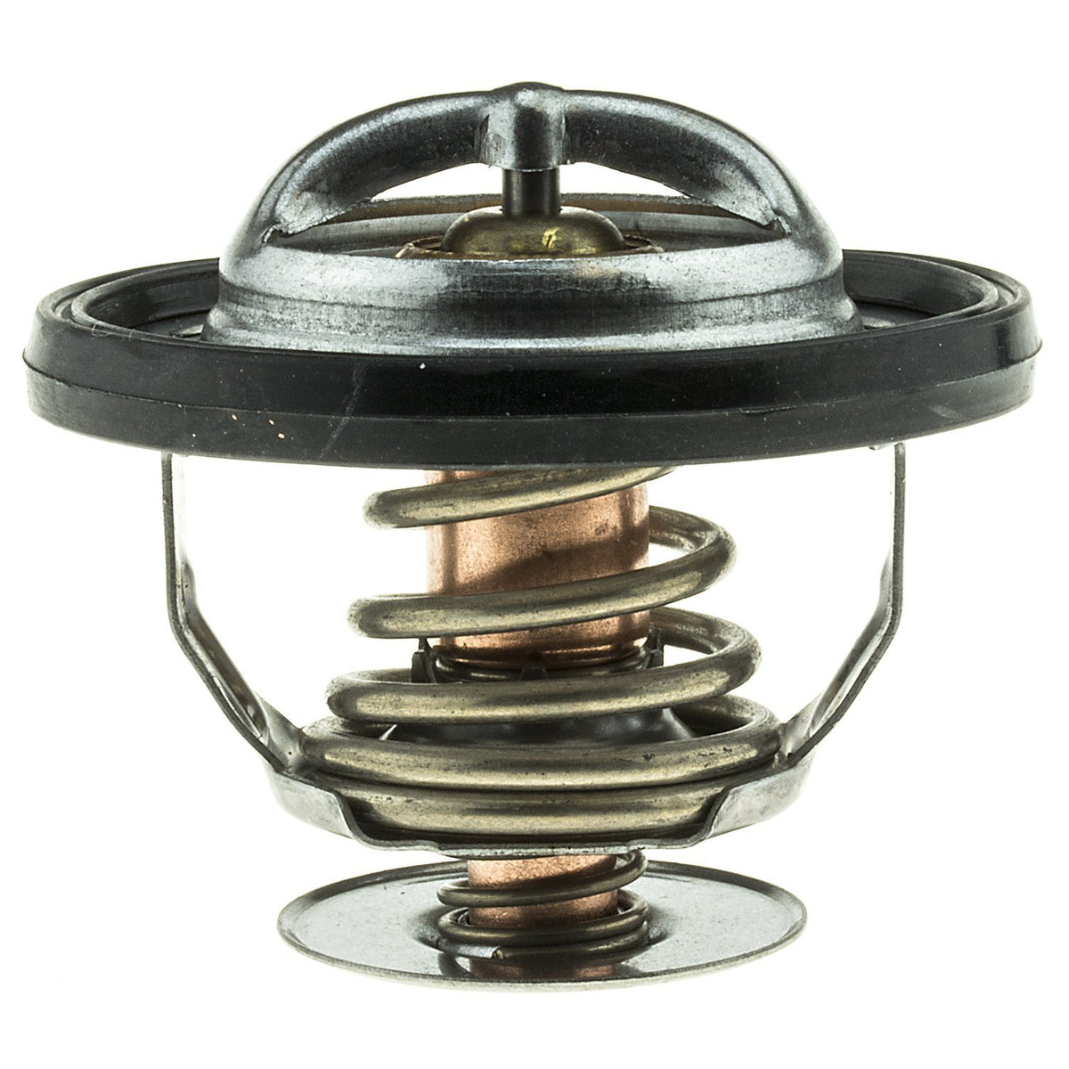 MotoRad 416-192 thermostat with seal close-up highlighting durable seal for reliable cooling system.