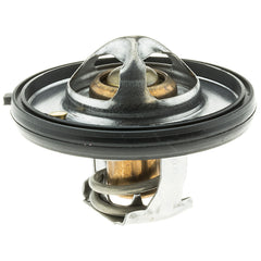 MotoRad 420-195 thermostat product image showing OEM replacement compatibility for Jeep and Dodge.