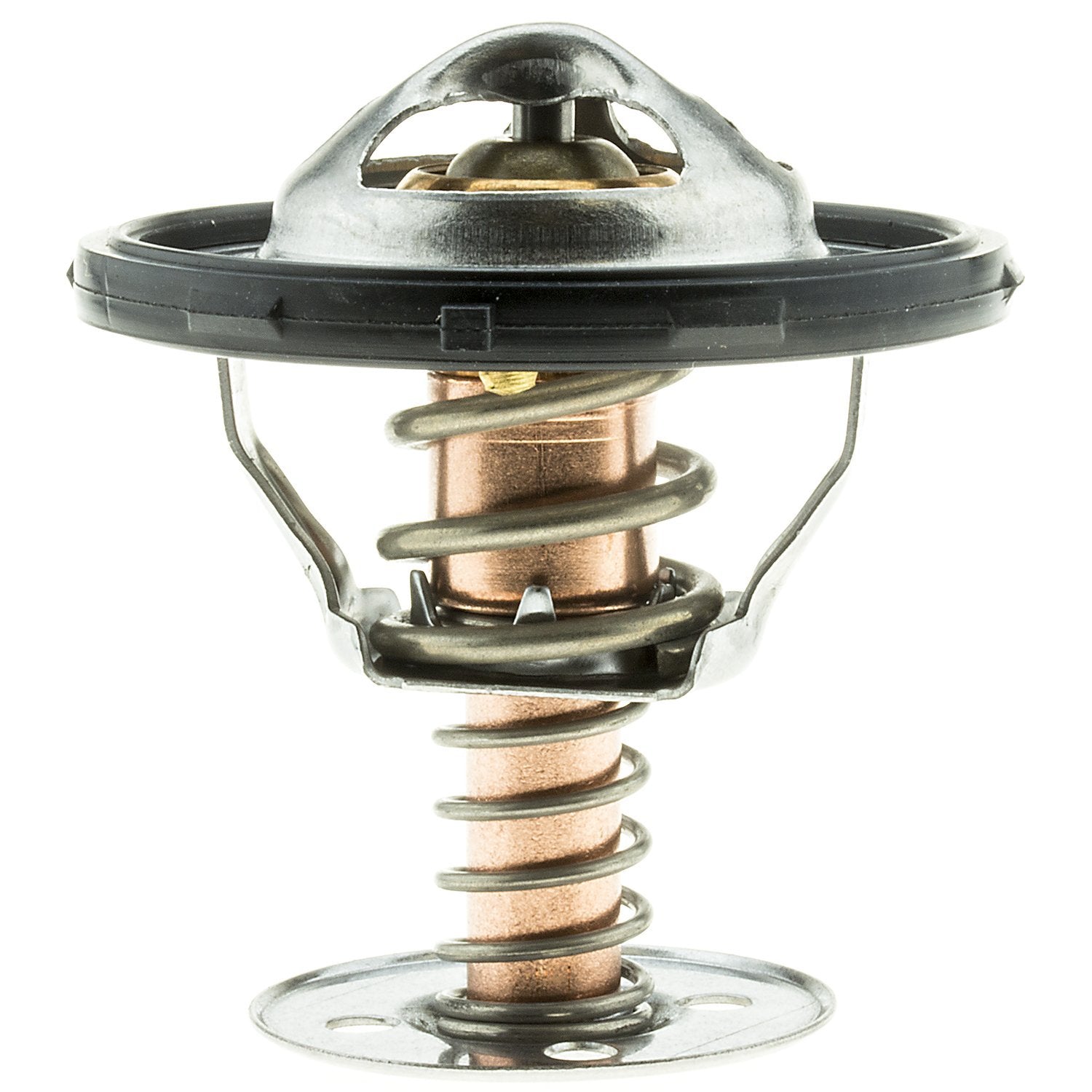 MotoRad 456-180 thermostat seal closeup showing durable copper and stainless steel for reliability