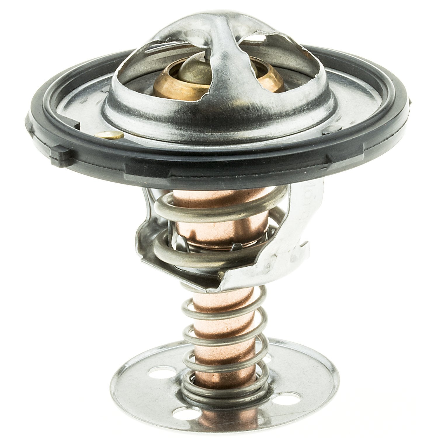 MotoRad 456-180 thermostat seal installed in engine bay for precise cooling control