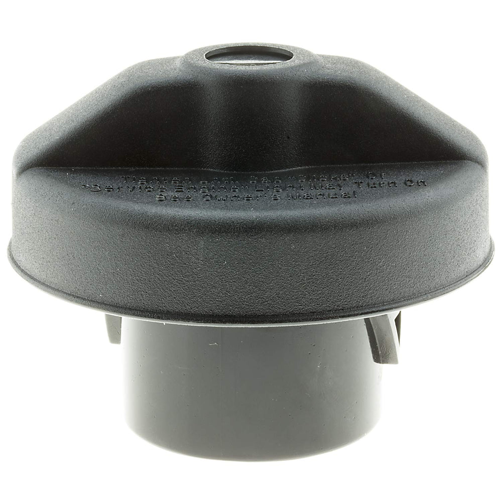 MotoRad locking fuel cap with keyed lock system for tamper resistance