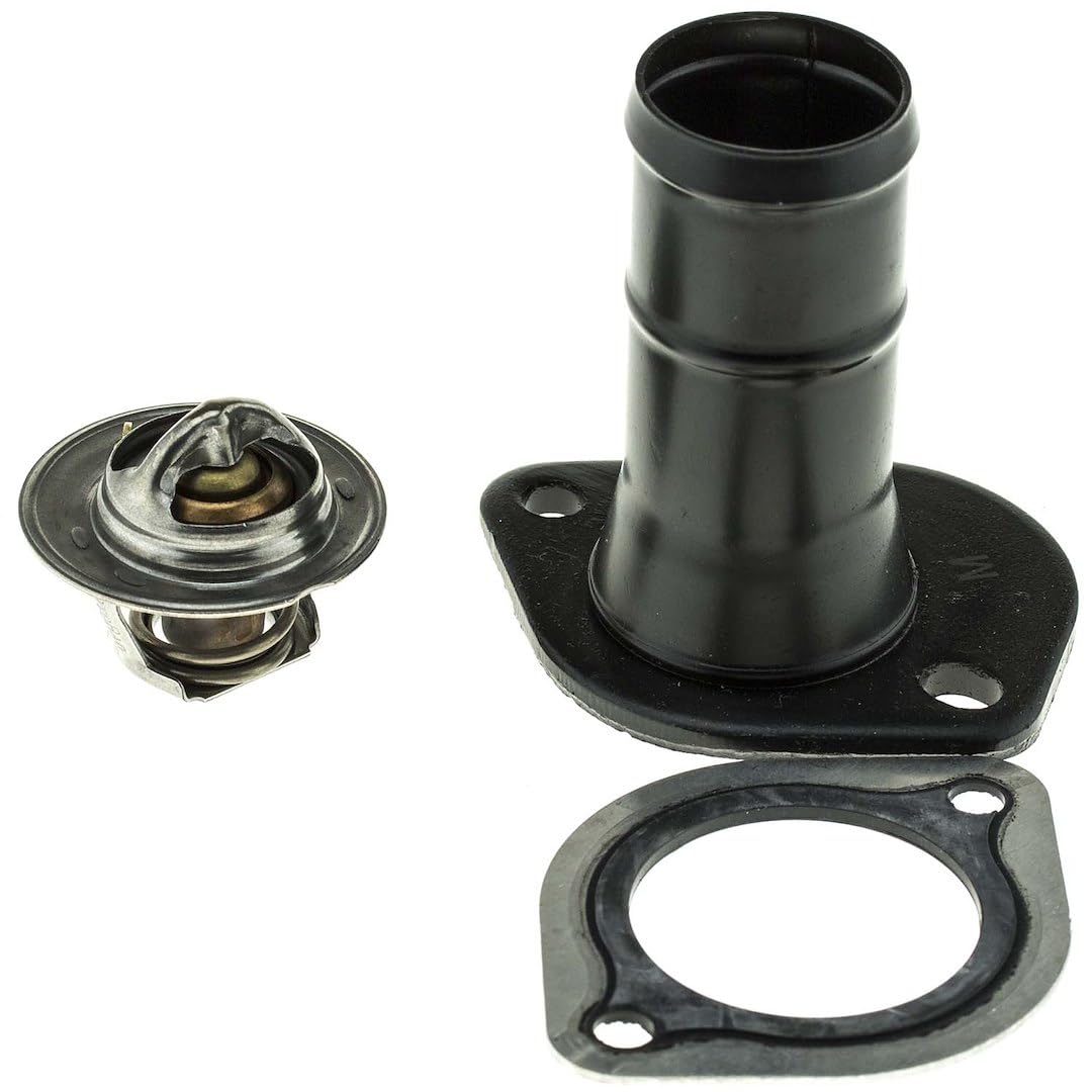 MotoRad thermostat kit 195 deg with gasket – compatible with Dodge Grand Caravan and Chrysler models.