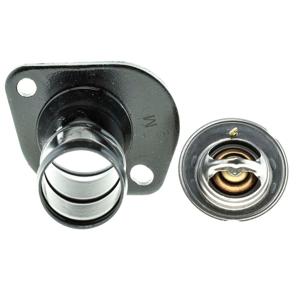 MotoRad thermostat kit 195 deg with gasket – packaged contents include gasket.