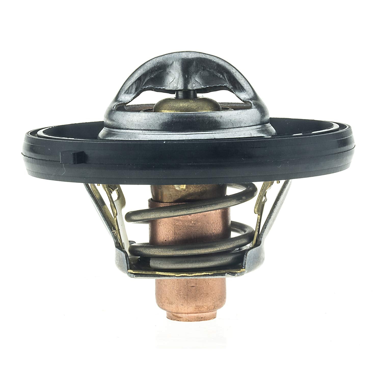 MotoRad thermostat piston in action enabling maximum coolant flow during overheating
