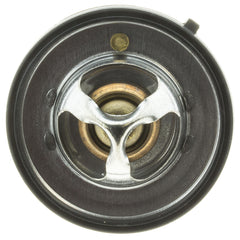 MotoRad thermostat under-hood installation view showing easy fit and clearance.