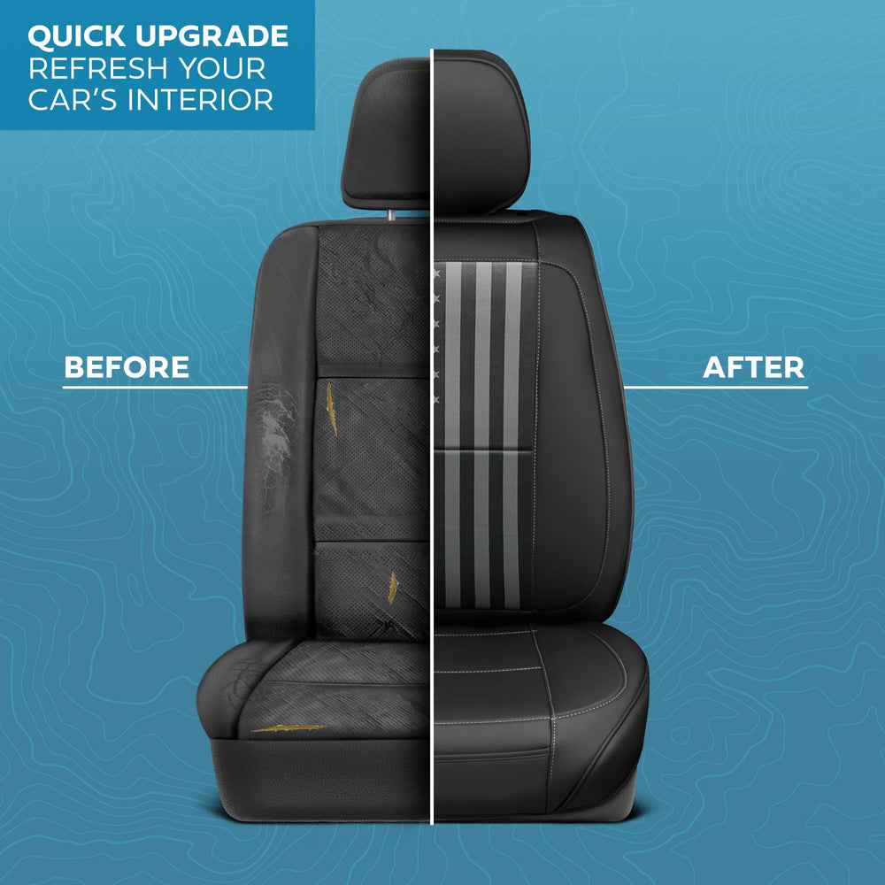MotorBox easy-to-install over-seat design for quick interior upgrade.