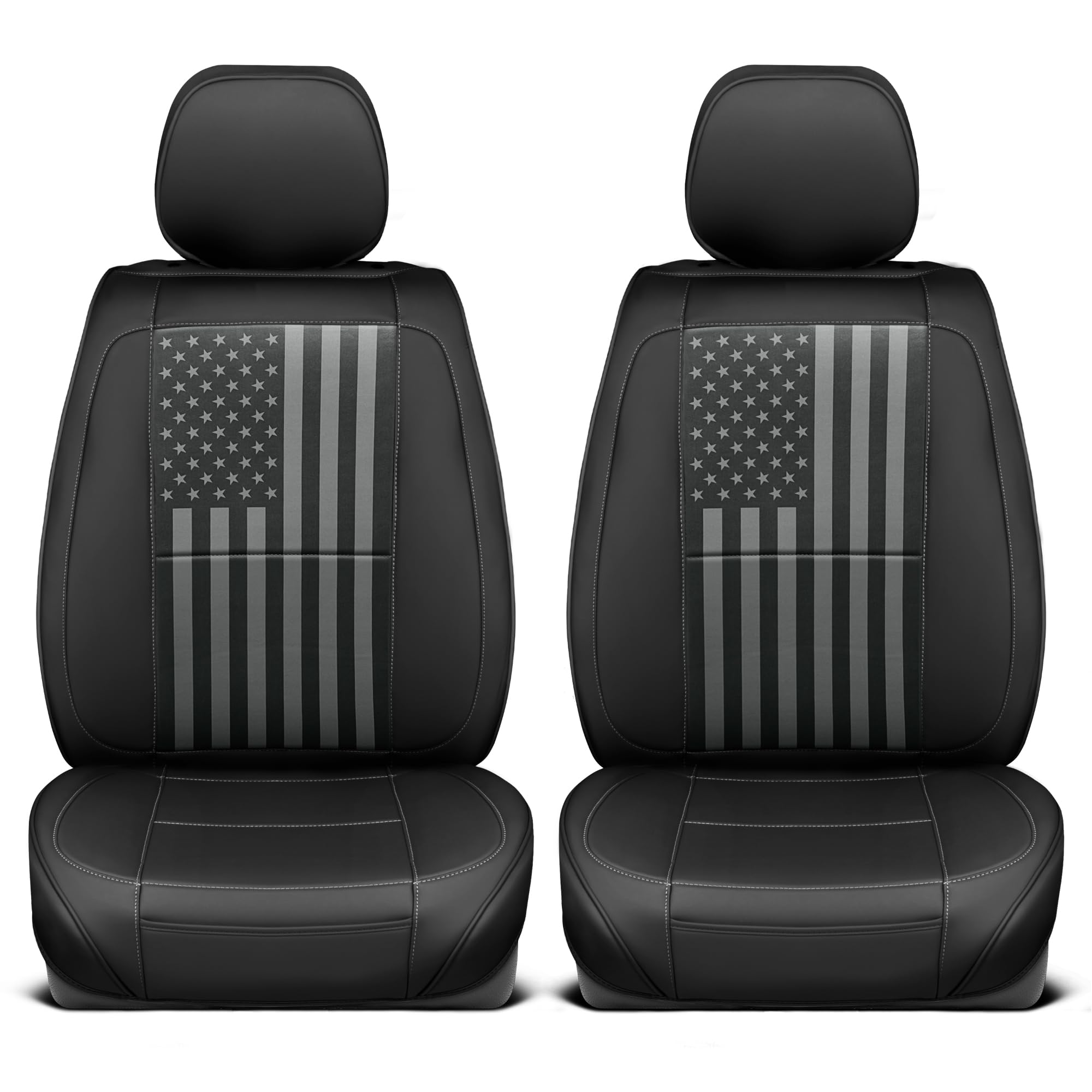 MotorBox patriotic interior upgrade with vibrant flag colors and protection.
