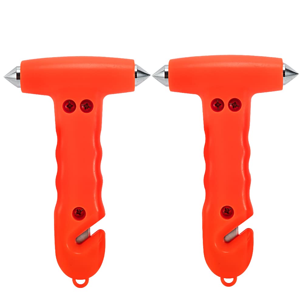 MOTORBUDDY car safety hammer 2-pack ready for rapid escape in emergencies.