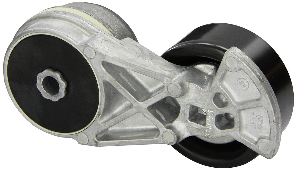 Motorcraft BT-68 belt tensioner installation, demonstrates belt alignment support