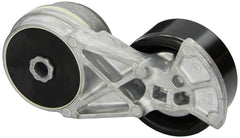 Motorcraft BT-68 belt tensioner installation, demonstrates belt alignment support