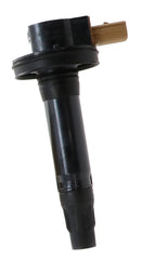 Motorcraft DG549 coil ignition side view highlights compact design for engine bay.