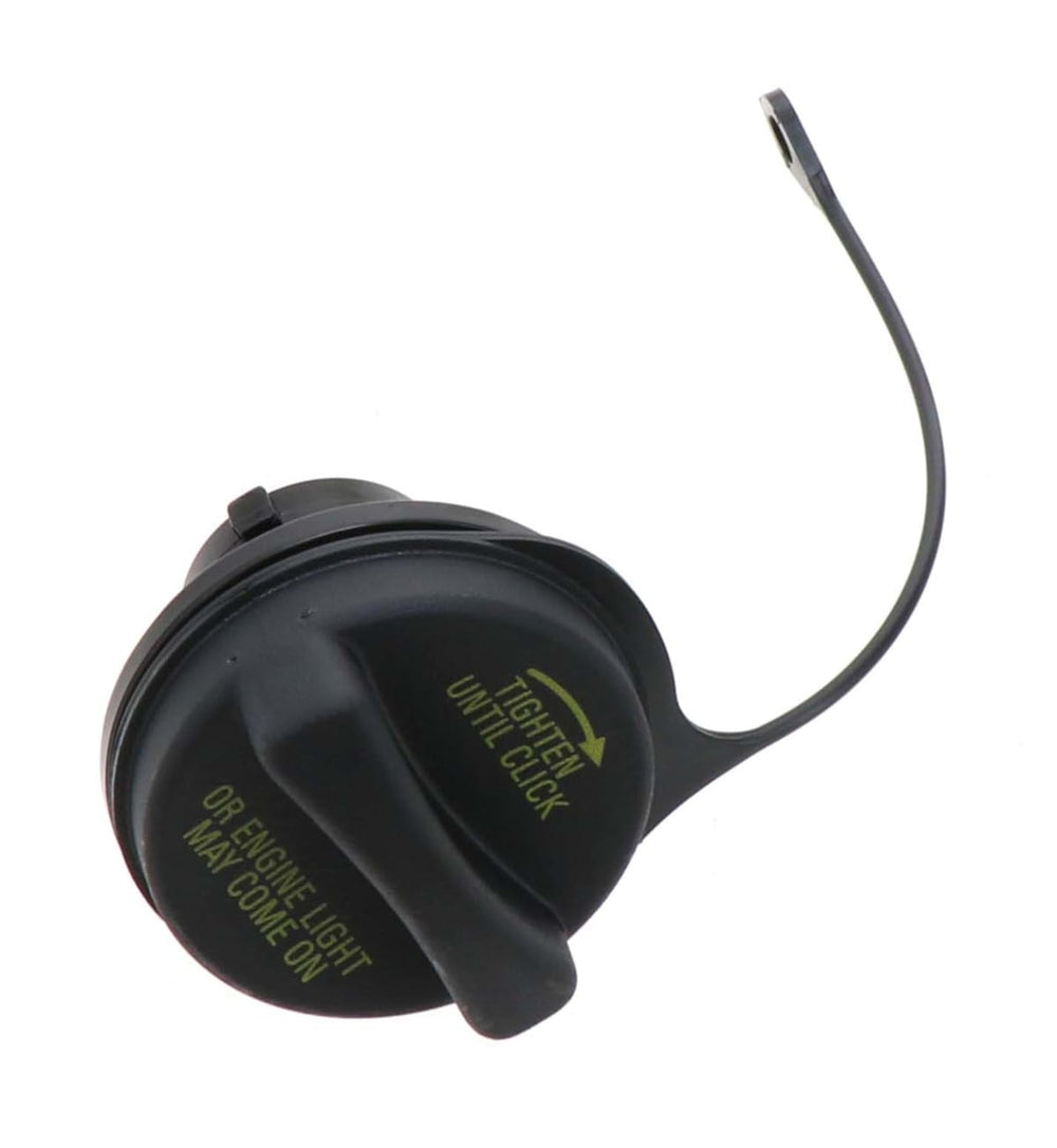 Motorcraft FC961 fuel cap push-in top view showing secure seal and clean finish.