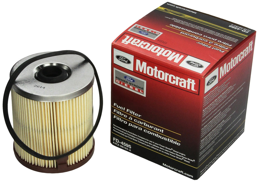 Motorcraft FD-4595 fuel filter for vehicle-specific direct-fit performance