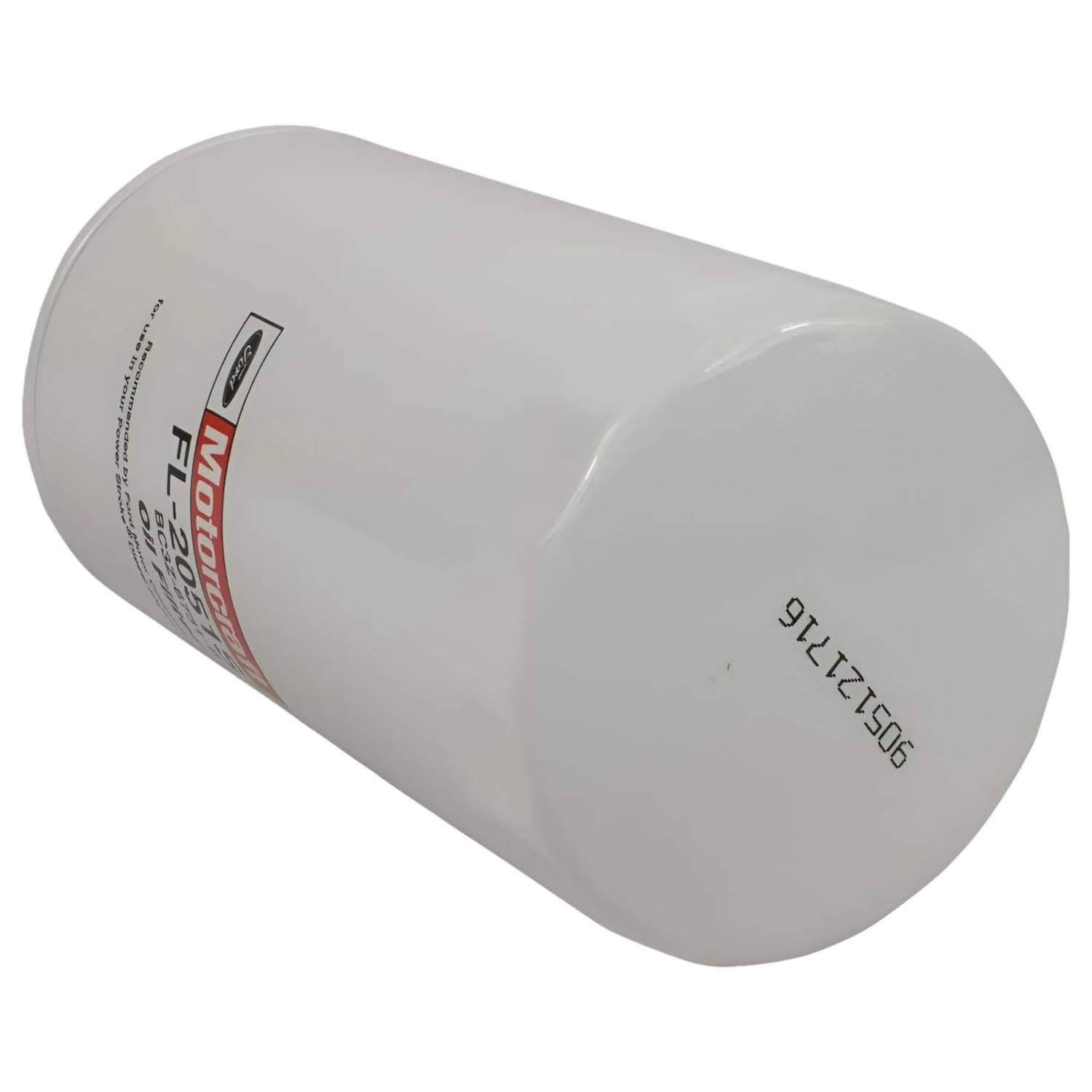 Motorcraft filter media close-up showing high dirt-trapping capacity.