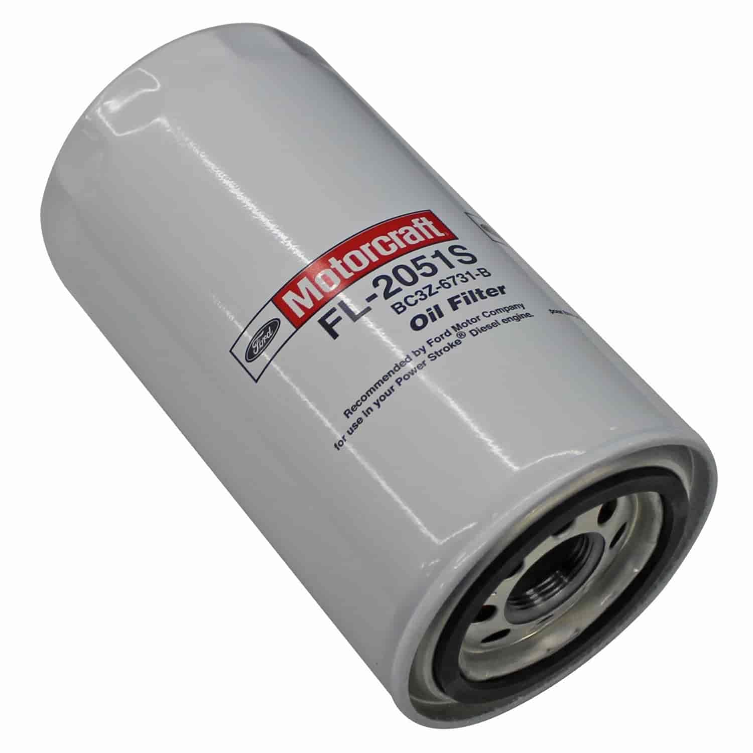 Motorcraft FL2051S oil filter exterior casing for reliable engine protection.
