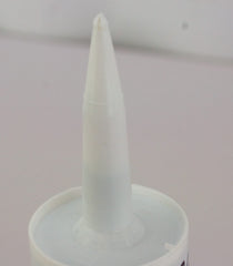 Motorcraft RTV sealant application tip demonstrates clean, precise dispensing.