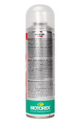 Motorex Chain Lube 622 on-chain application supports endurance riding performance.