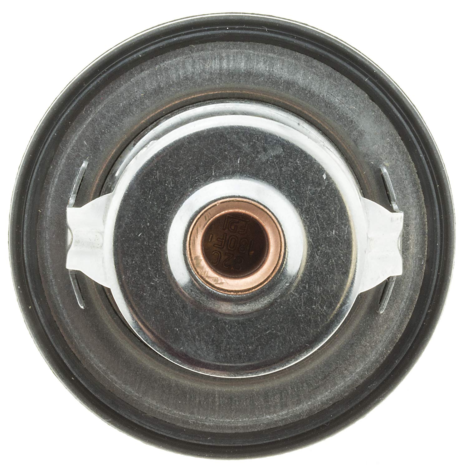 MotoRad 416-180 thermostat packaging, box view highlights fitment details
