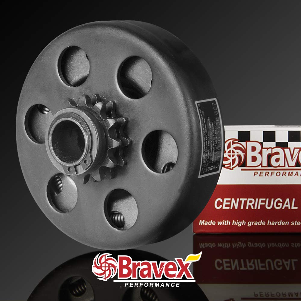 Motovecor clutch compatible with 2-6.5 HP engines and mini bikes