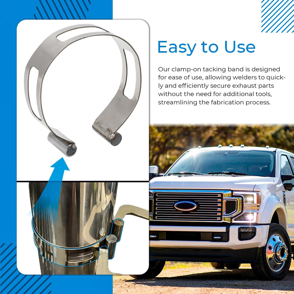 MOTOQUEEN universal 3-inch fit works with a wide range of exhaust systems