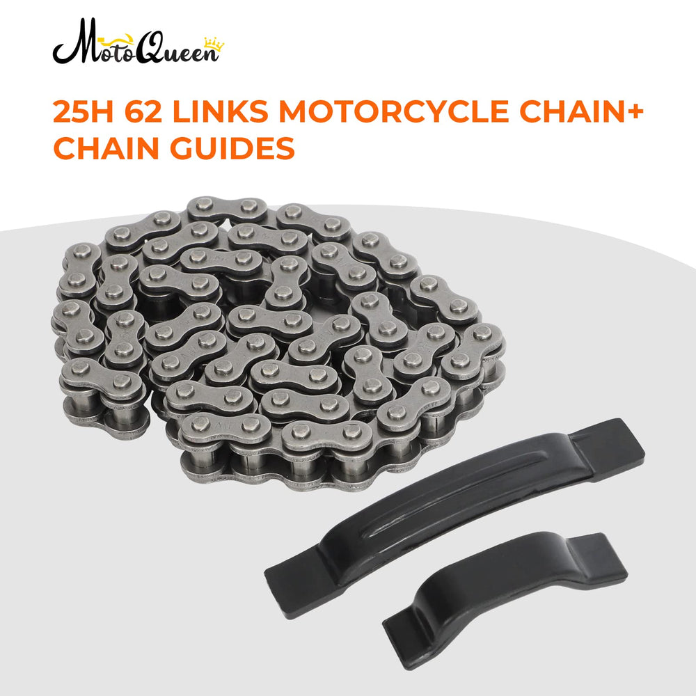 MOTOQUEEN starter chain kit includes all parts for straightforward replacement.