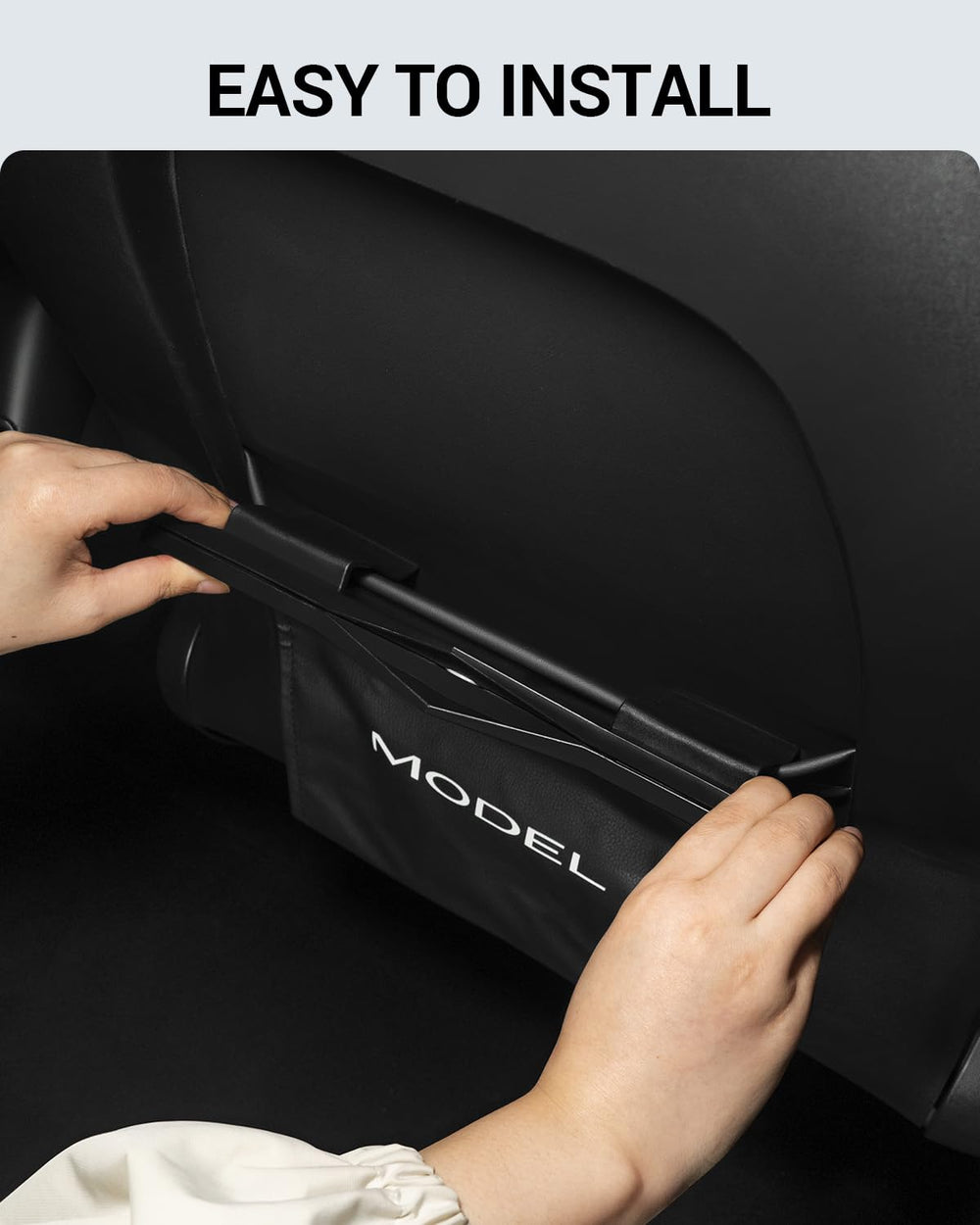 Motrobe Model Y 2.5-gallon capacity stores trash and small items on road trips.
