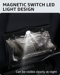 Motrobe Model Y waterproof faux leather finish resists spills and wipes clean.