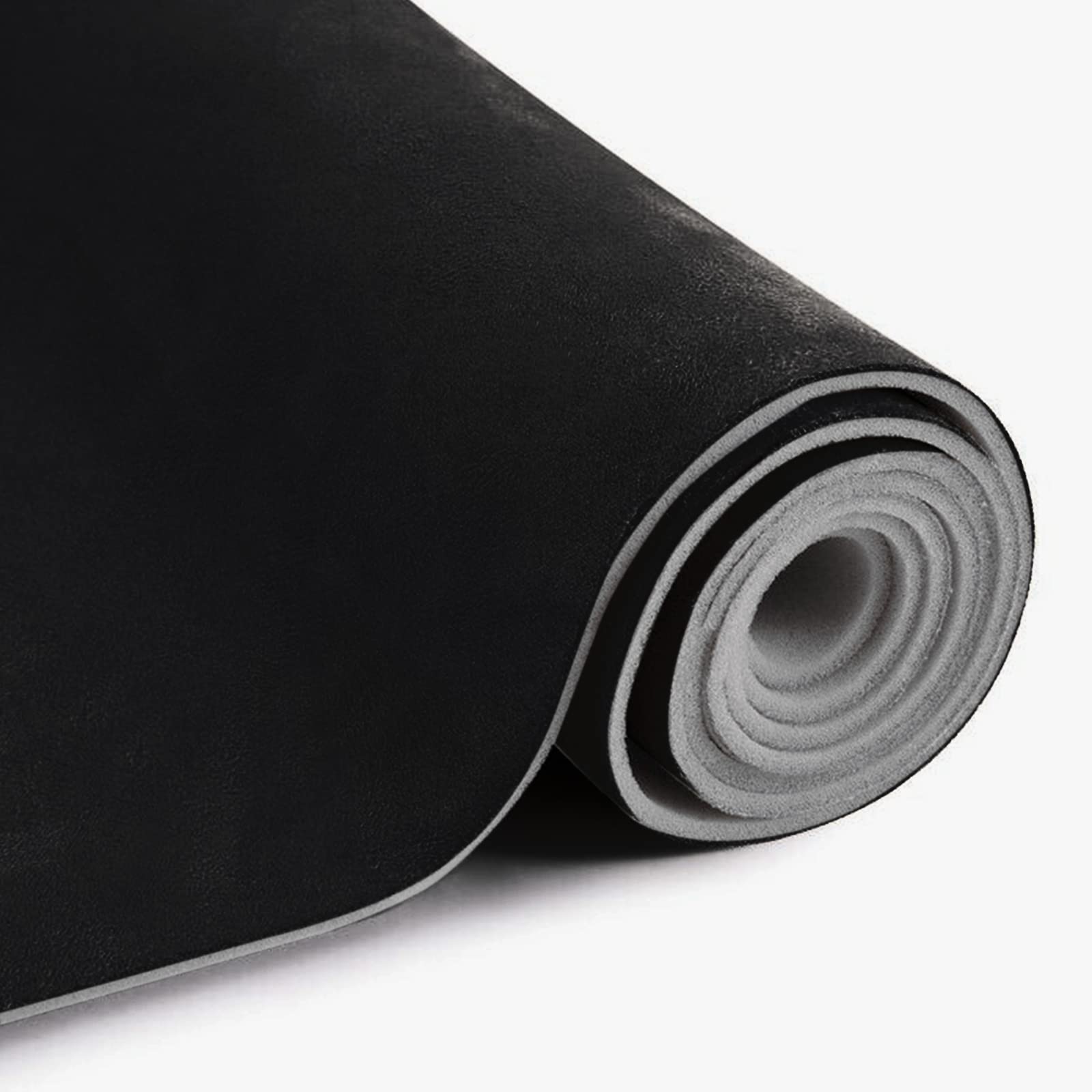 MOTUKA headliner 79x60 black suede with foam backing for durable car repairs