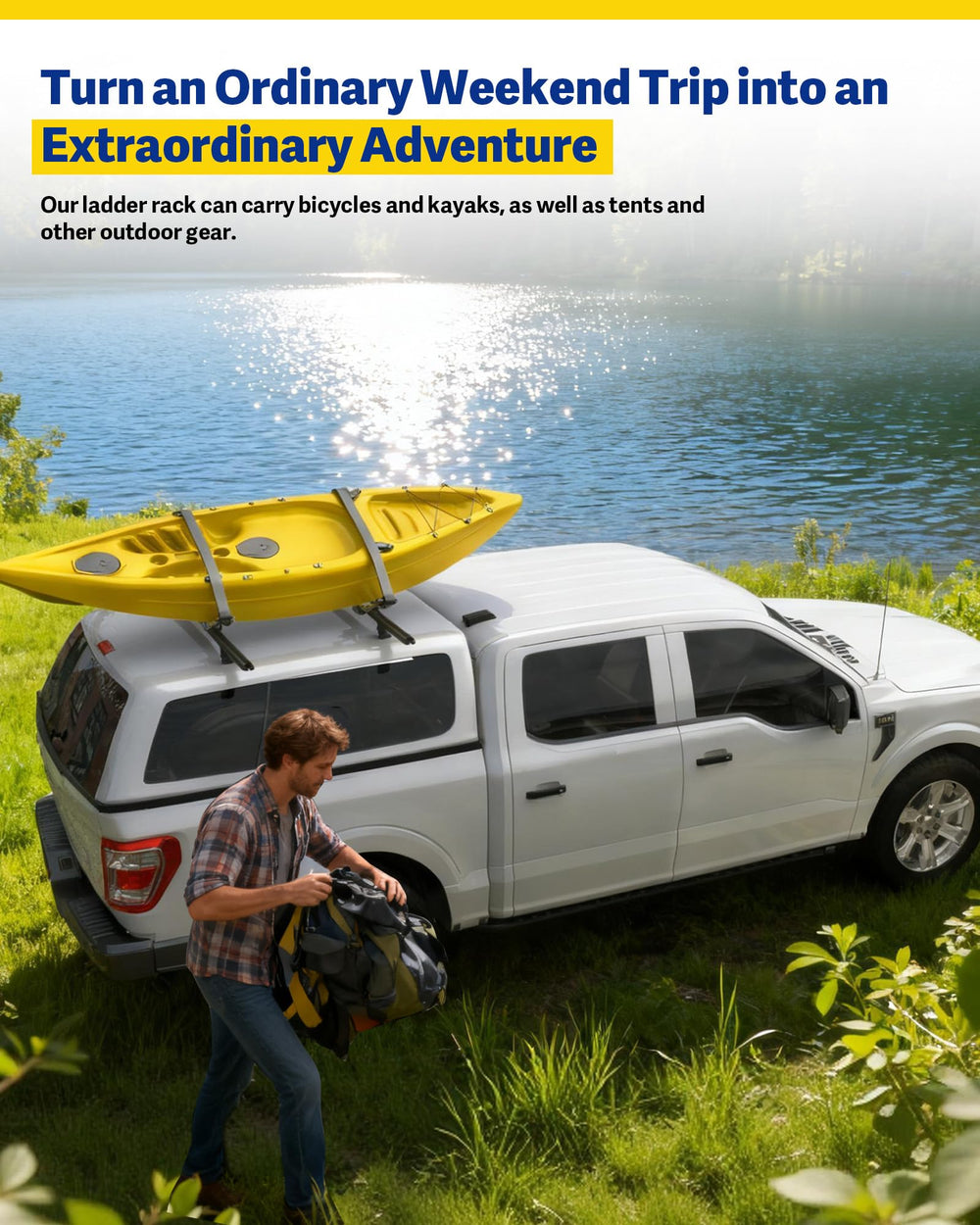 Mountainpeak four mounting bases provide flexible compatibility across models.
