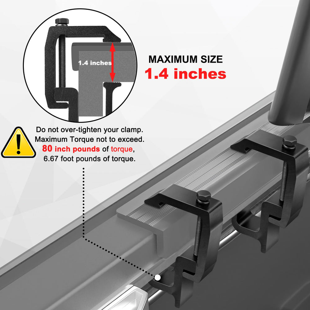 Moveland anti-loose design clamps keep the shell secure during travel