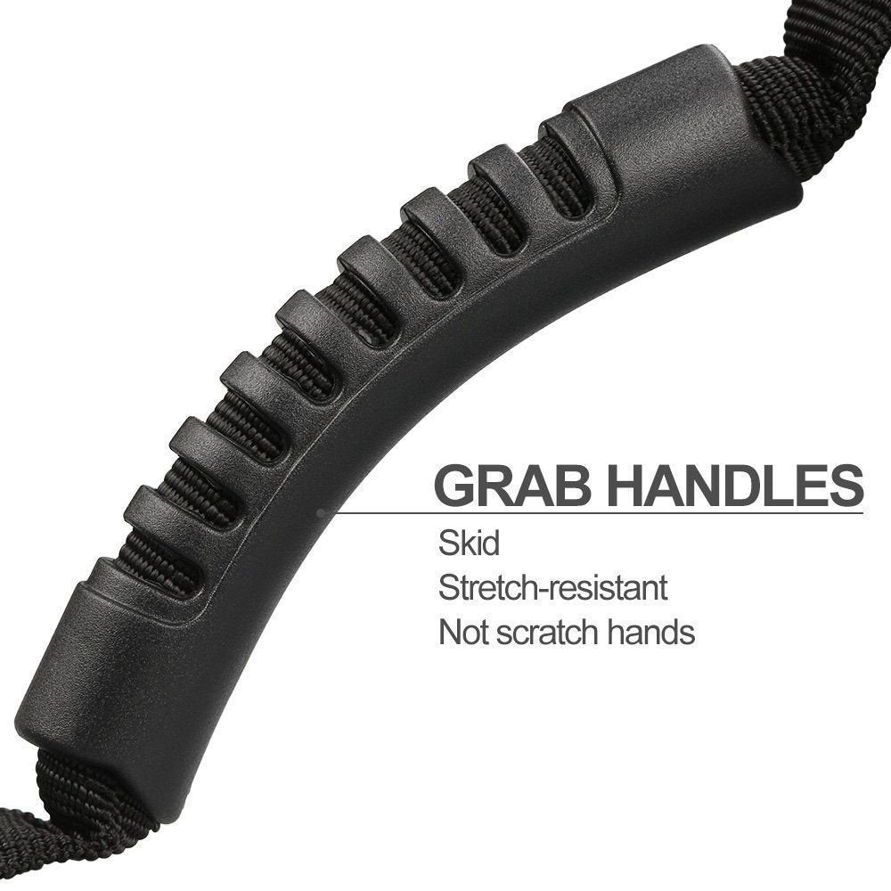 Moveland contoured grip close-up shows secure, comfortable handhold