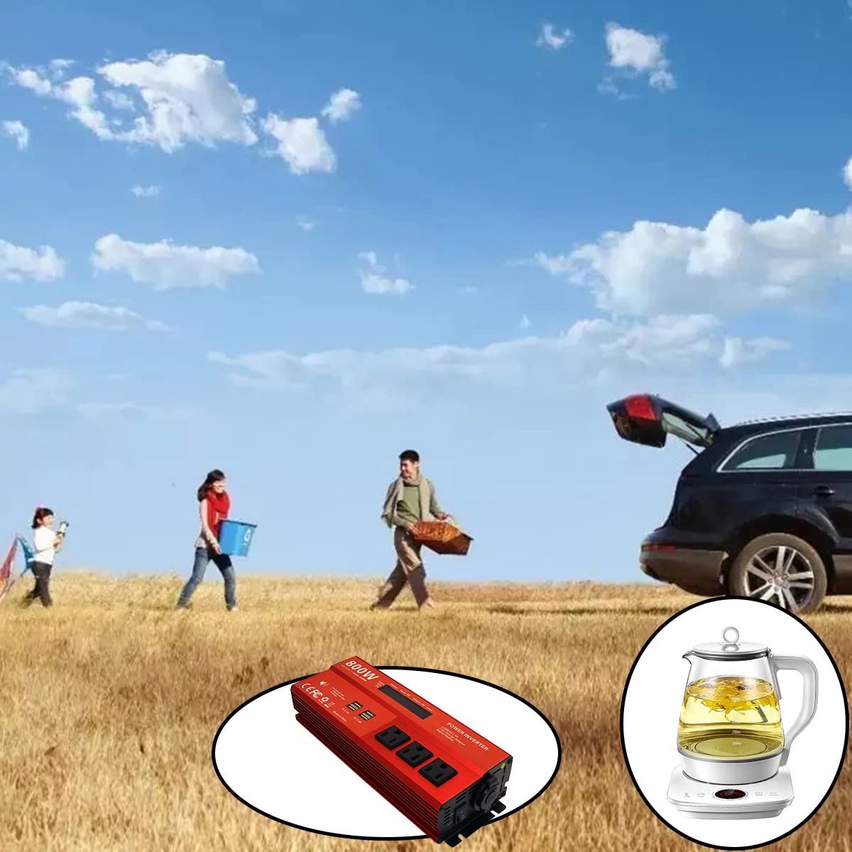 MOVFFGGRM inverter aluminum case with silent cooling fan.
