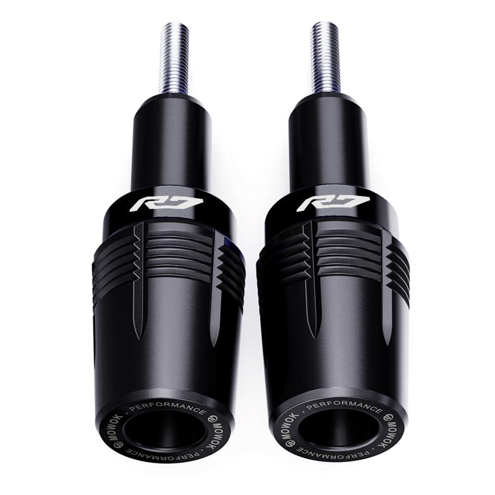 MOWOK Yamaha R7 frame slider rear right guards critical components after a fall