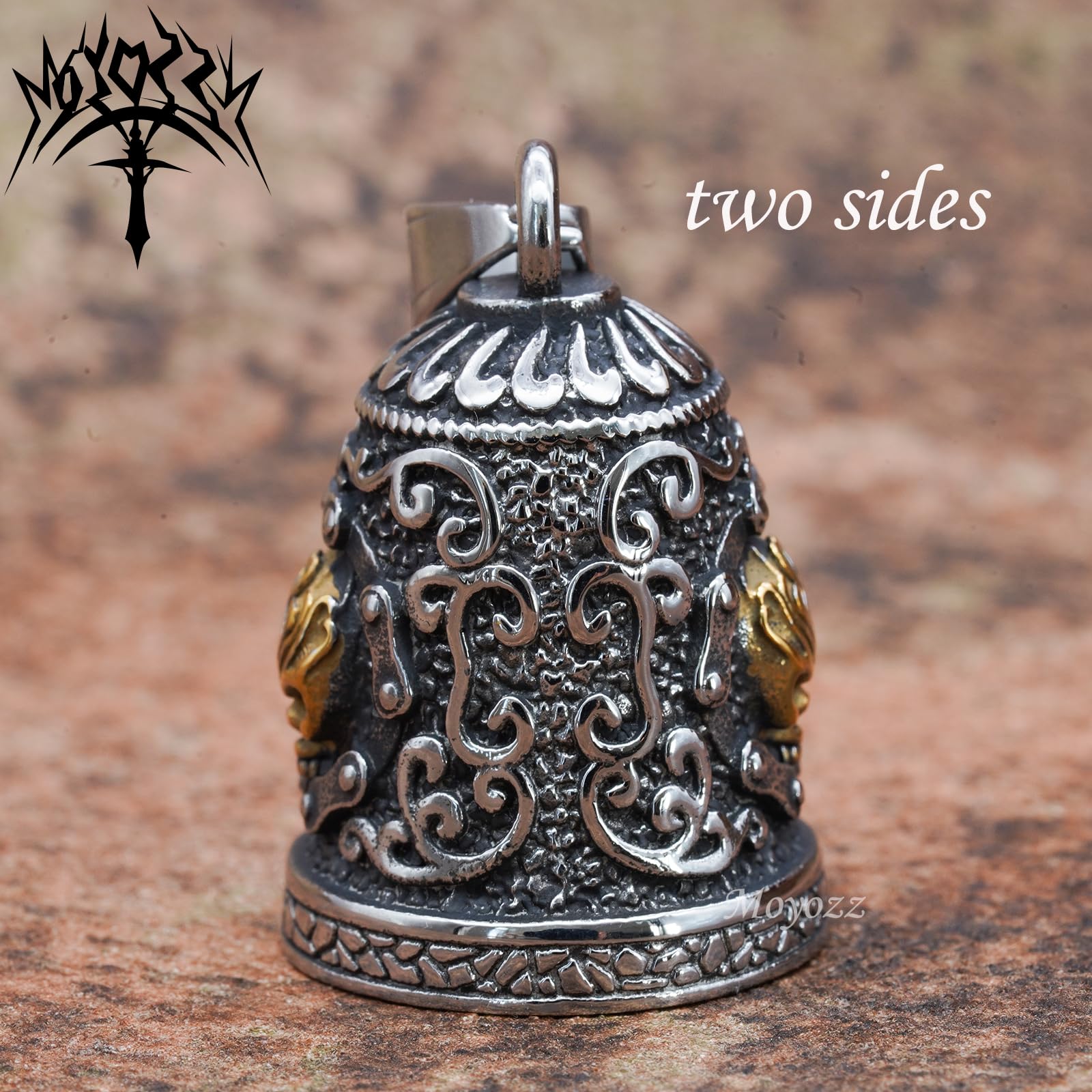 MOYOZZ 316L stainless steel bell offers lasting durability for rides.