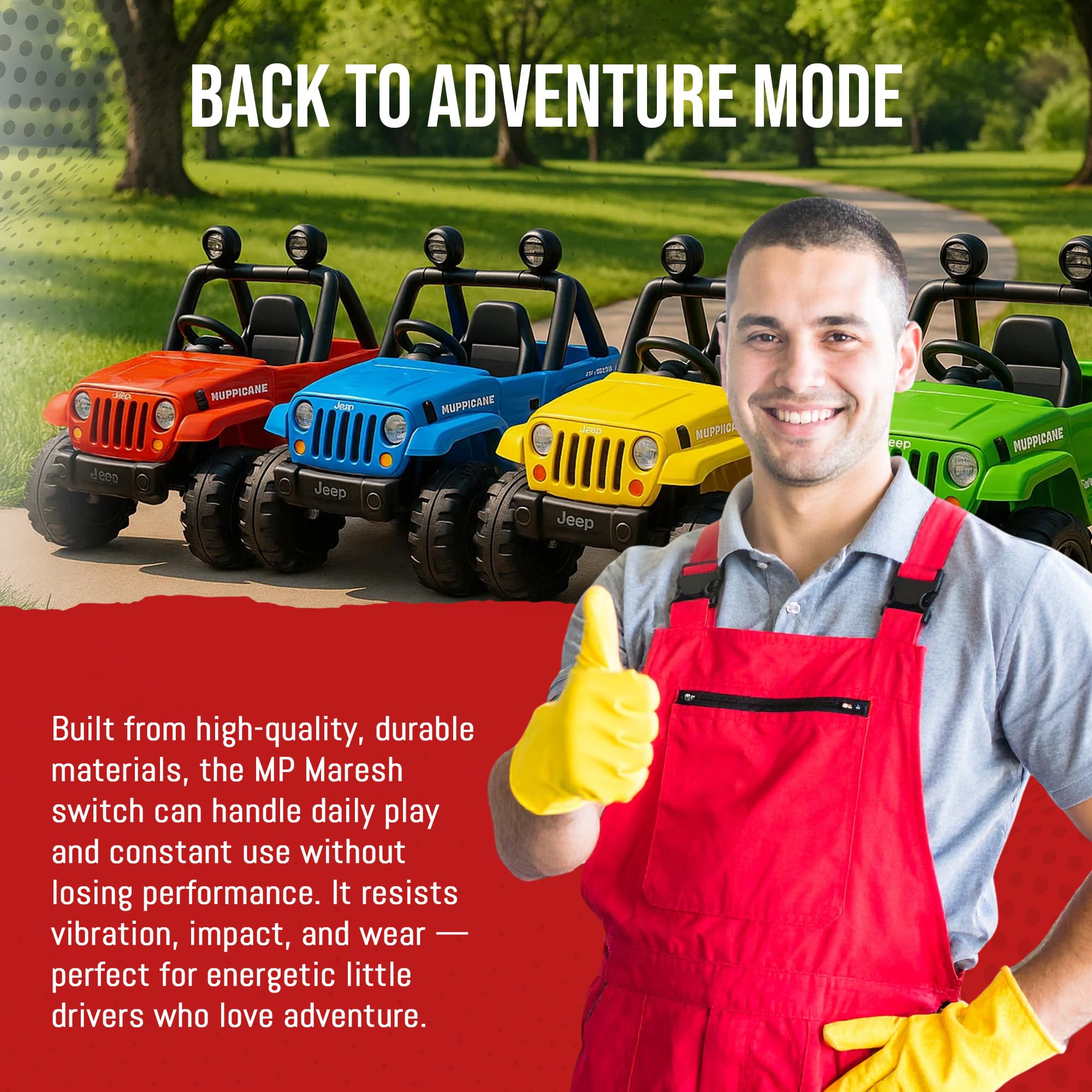 Display of compatibility with multiple Power Wheels models for K8285-9319
